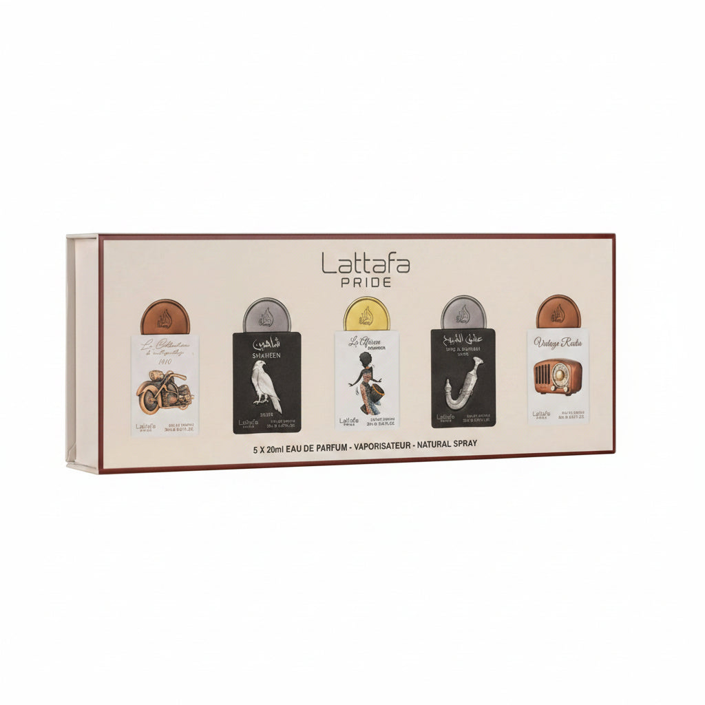 Lattafa Pride Gift Set No.5, 5 x 20 ml Eau de Parfum