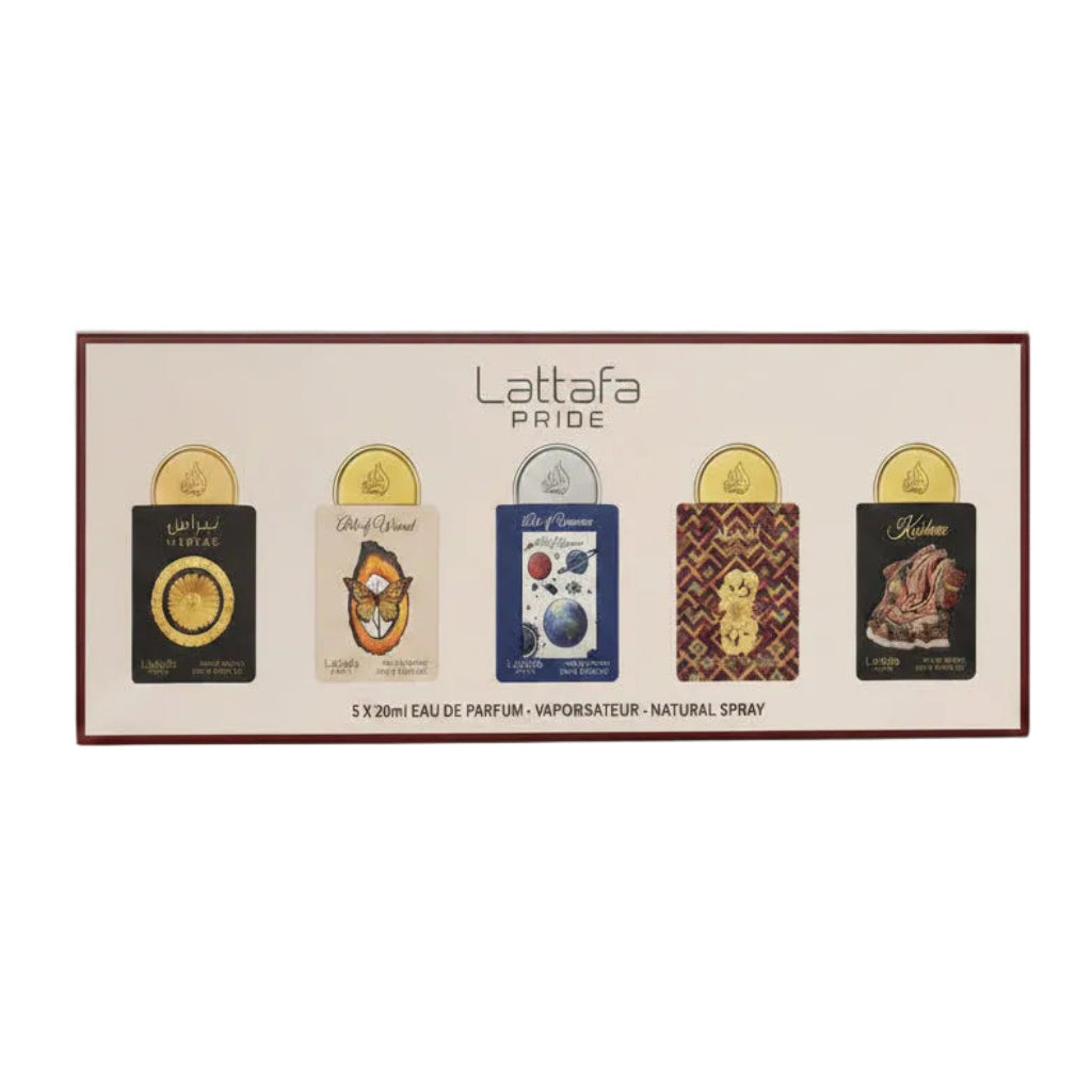 Lattafa Pride Gift Set No.3, 5 x 20 ml Eau de Parfum
