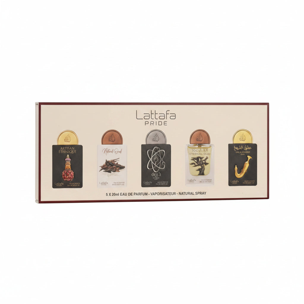 Lattafa Pride Gift Set No.2, 5 x 20 ml Eau de Parfum